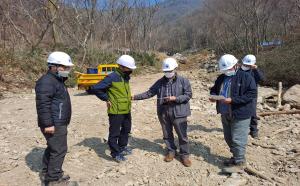 서부지방산림청, 산사태피해지 복구공사 점검